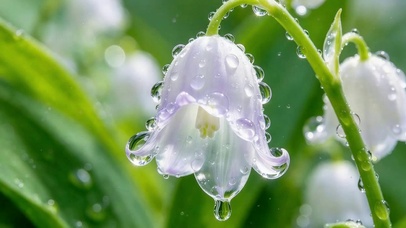 铃露凝芳姿