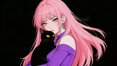 黑猫少女