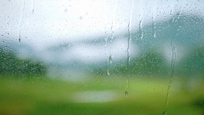 雨滴玻璃
