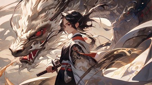 4K 古风少年