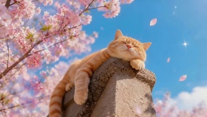 樱花猫咪