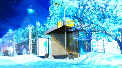 治愈雪景
