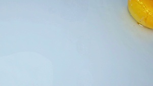 4K唯美芒果水花