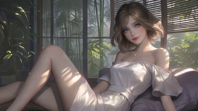 慵懒光影灰原哀