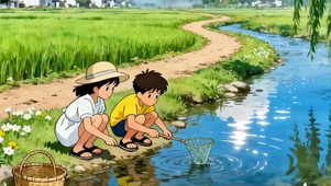 童年时光带鱼屏
