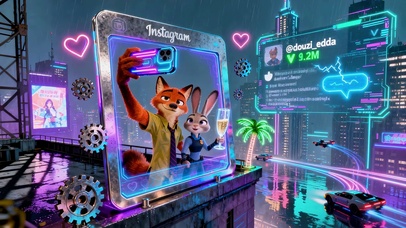 尼克朱迪的霓虹闲情