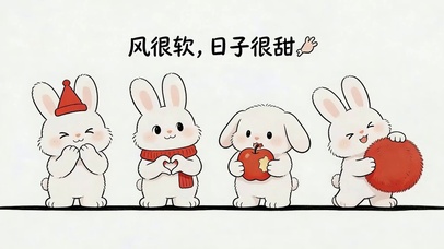 风很软 日子很甜