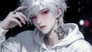 银发潮男