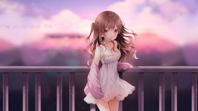 夕阳美少女