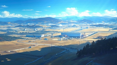 蓝天阳光神秘基地