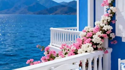 海景带鱼屏