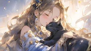 猫咪与少女