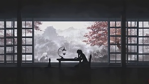 水墨风雨夜