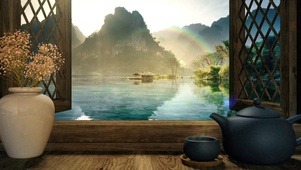 山水湖泊