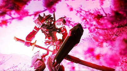 樱花下红异端高达 高达系列89