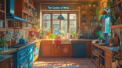 温馨静谧午后厨房