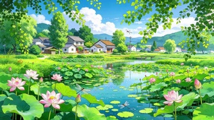小清新治愈风景壁纸