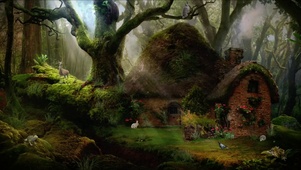 森林小屋