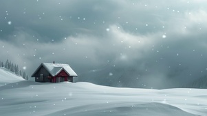 雪山小屋