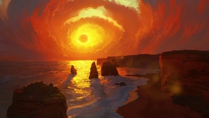 日落海岸