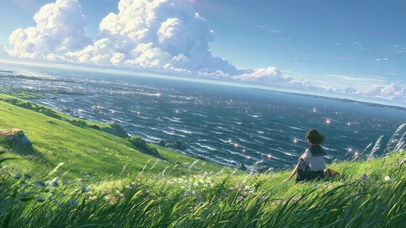 动漫海景
