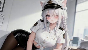 可爱制服女孩