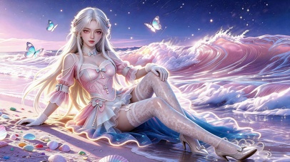 星河落滩，云海潮汐