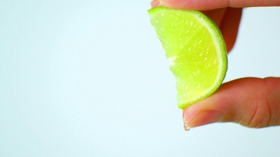 4K治愈清凉柠檬