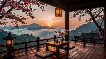 山榭云涌