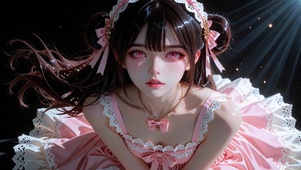 二次元萝莉女孩