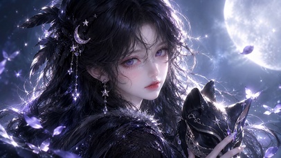 月夜奇幻少女