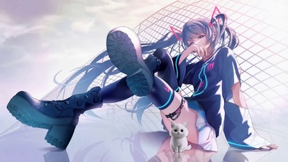 傲娇高冷气质美少女