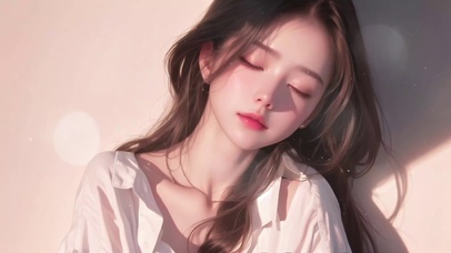 阳光可爱治愈美少女