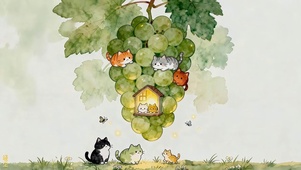 葡萄树屋猫咪