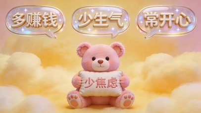 多赚钱 少生气 常开心