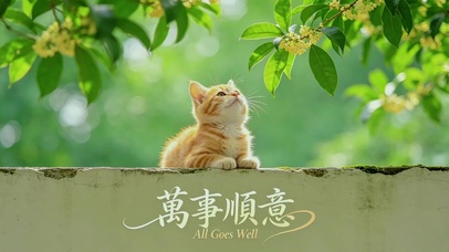 大橘大利，万事顺意