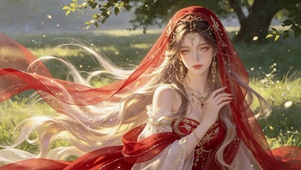 异域红纱梦幻美少女