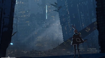 明日方舟阿米娅末日城市废墟