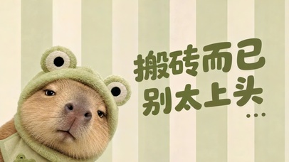 搬砖而已别太上头