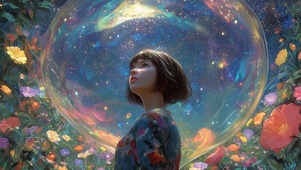 海底花海女孩
