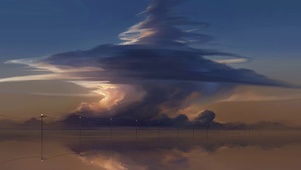 海上风暴云