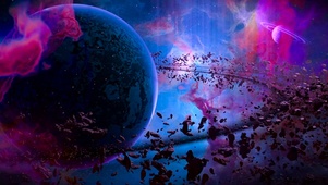 太空星球陨石