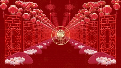 福临门新春喜庆春节壁纸