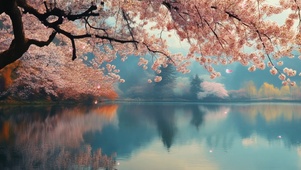 湖面小花