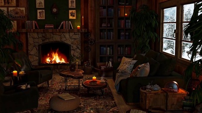 舒适的温暖客厅