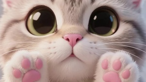 可爱猫咪怼脸