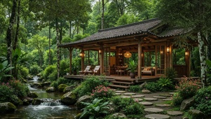 山林隐居小屋