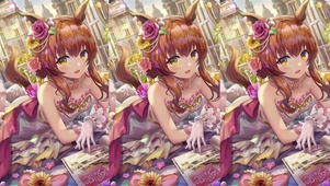 自制：棕发少女