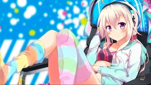 听音乐的女孩