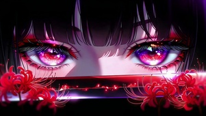 彼岸花动漫眼眸